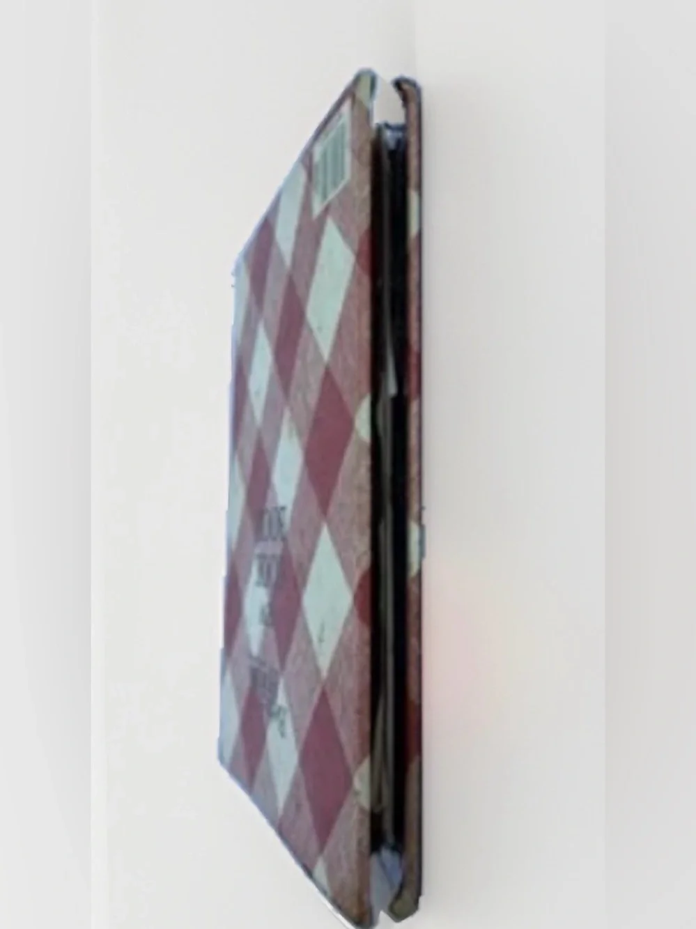 Vintage 1980s Better Homes and Gardens New Cook Book 5 Ring Binder Red Plaid